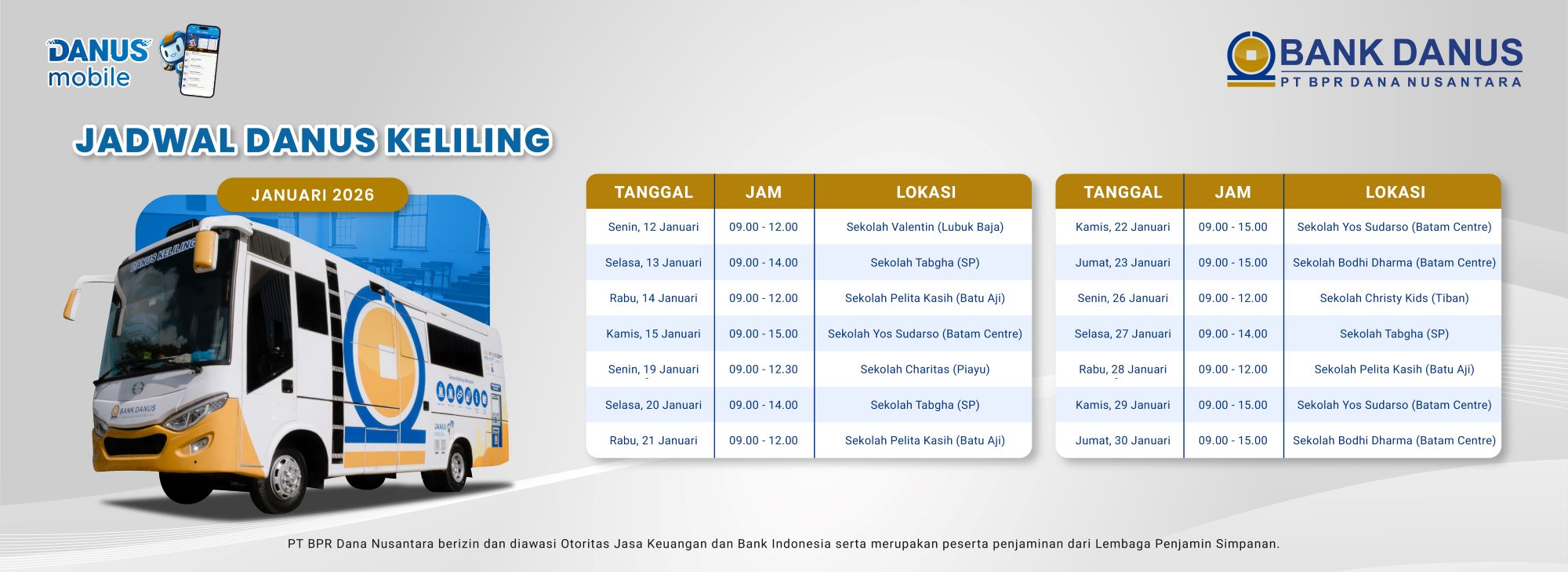 Danus Keliling Januari 2026